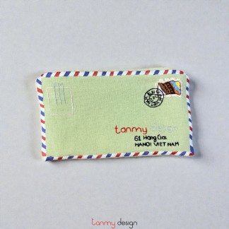 Ví phong bì vải linen ( các màu )